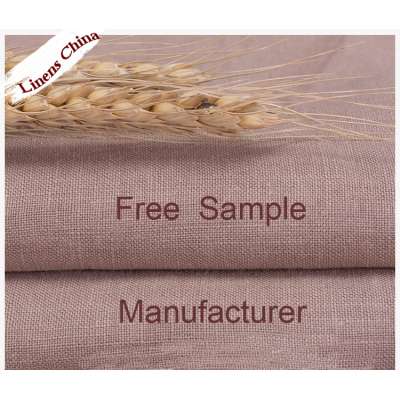 100% Pure Flax French Linen Sandwashed fabric, Stone washed Linen, Linen Stonewashed fabric