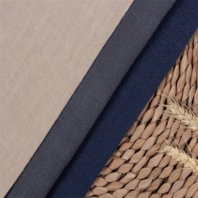 8010 Ramie Cotton Stone Washed Fabric Bedding Ramie Curtain Linen Fabric Wholesale Manufacturers For Dress Shirt Pants Clothing